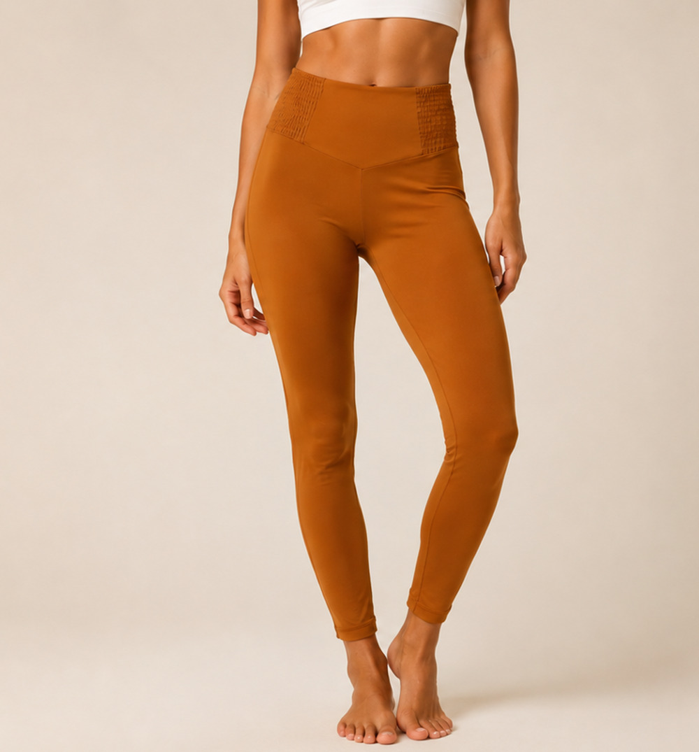 NWT OFFLINE by Aerie Hi-Rise Leggings Ruched Waist Stretch Sz Small Fitness Yoga